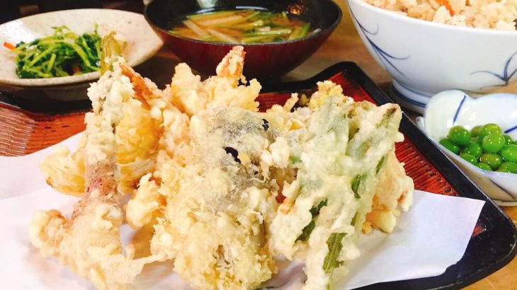 【浜松駅から徒歩10分ランチ】美味しい野菜に魚に天ぷら「魚幸」