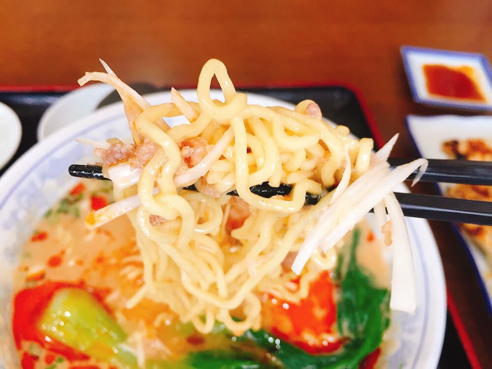 藍麻翔の担々麺の画像